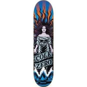 Zero Chris Cole Duraslick Venus Skateboard Deck   7.5 x 31.5  