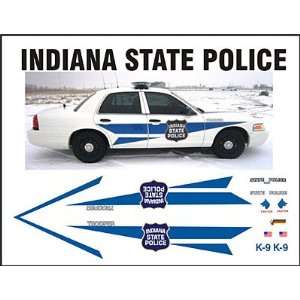  BILL BOZO INDIANA STATE POLICE DECALS