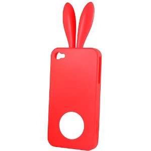 Super Hot selling for iPhone 4 4th 4G Cute Bunny Rabbit Rabito Case 