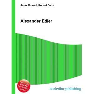 Alexander Edler Ronald Cohn Jesse Russell Books