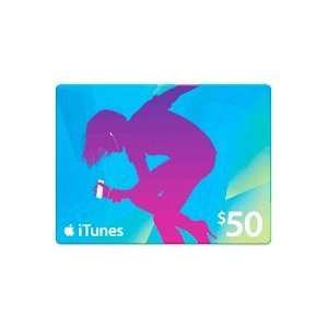  $50 Itunes Gift Card   SHIPS WORLDWIDE 