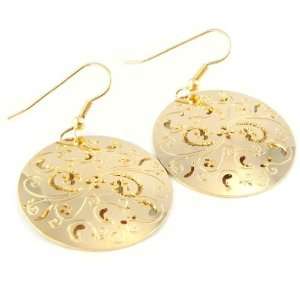  Earrings plated gold 1001 Nuits. Jewelry