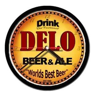  DELO beer and ale cerveza wall clock 