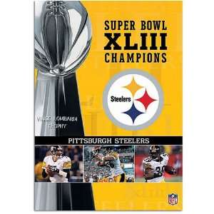  Steelers Time Warner NFL SB XLIII Champions DVD Sports 