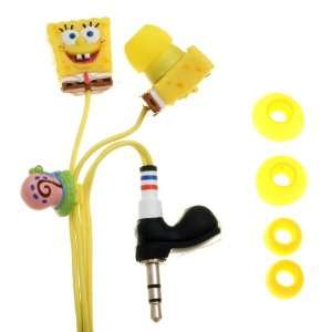   SBF10154   SpongeBob Sculpted Earbuds (Yellow) Electronics