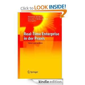 Real Time Enterprise in der Praxis Fakten und Ausblick (German 