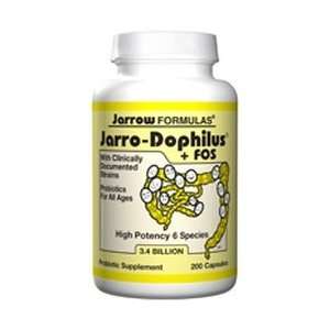 Jarro Dophilus+ FOS ( 200 Caps ) ( Pro Biotics For All Ages ) Jarrow 