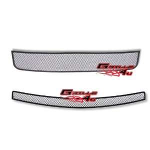  05 09 Ford Mustang V6 Black Mesh Grille Grill Combo Insert 