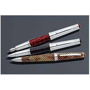  Cross Torero Braided Black Leather, Fountain Pen, with 