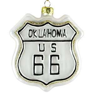  Oklahoma Route 66 Shield Ornament