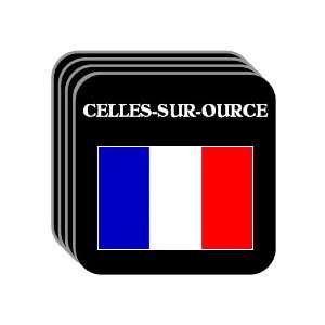  France   CELLES SUR OURCE Set of 4 Mini Mousepad 