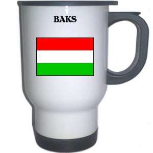  Hungary   BAKS White Stainless Steel Mug Everything 