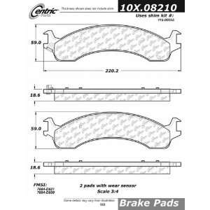     Posi Quiet Metallic Brake Pads with Shims   #104.08210 Automotive
