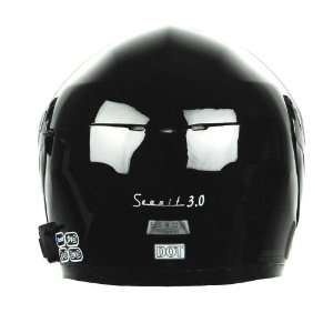 Vega Snow Summit 3.0 Gloss Black Medium Full Face Helmet 