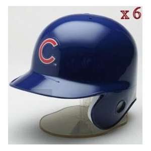  Chicago Cubs MLB Mini Batters Helmet 6 count Sports 