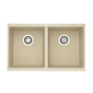 Blanco 517107 Precis 16 Equal Double Bowl Sink in Biscotti 517107