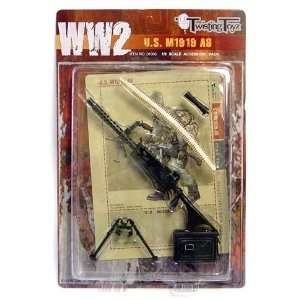  1/6 Scale Twisting Toyz WW2 U.S. M1919 A6 w/ Ammunition 