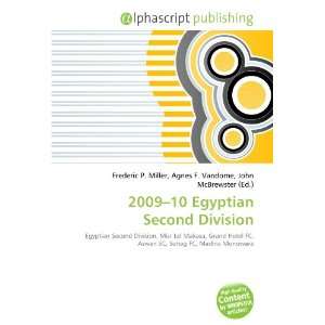  2009 10 Egyptian Second Division (9786134089531) Books