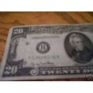  20$ 1950 FEDERAL RESERVE NOTE   BANK OF ST.LOUIS 