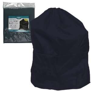  Heavy Duty Jumbo Sized Nylon Laundry Bag   Navy Blue