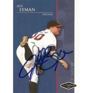   Lyman Signed 2006 Just Minors Card Atlanta Braves