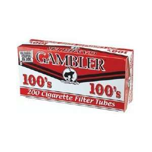  GAMBLER REGULAR 100s CIGARETTE TUBES 5 BOXES Everything 