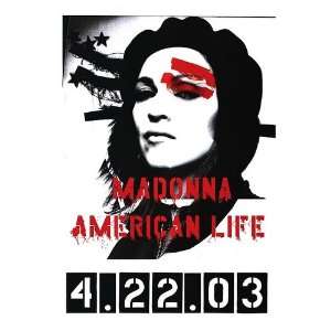  Madonna  American Life Music Poster, 26.5 x 39