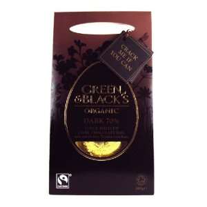 Green & Blacks Organic Dark Chocolate Egg 110g  Grocery 