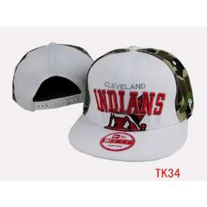  NFL Cleveland Indians Camo White Snapback Hats Sports 
