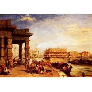   St Marks Square From The Dogana, by Pritchett Edward