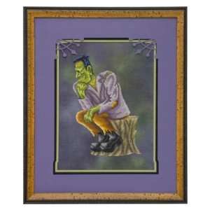  Franky The Thinker   Cross Stitch Pattern Arts, Crafts 