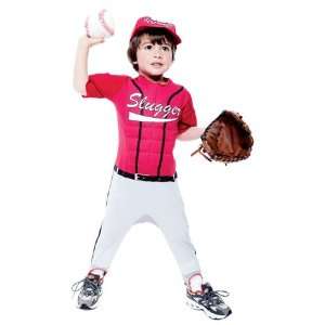  Lil Big Slugger Baseball Player Child Costume Size 3T 4T 