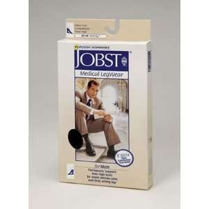 Jobst 115114 Mens 30 40 mmHg Closed Toe Knee High Support Socks   Size 