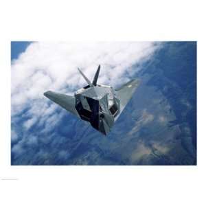  F 117A Stealth Fighter 24.00 x 18.00 Poster Print