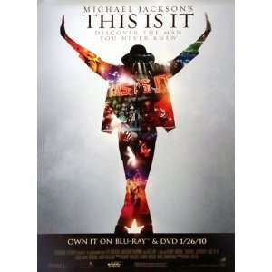  This Is It Poster 27 X 40 (Approx.) (Michael Jackson 