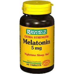  Melatonin 5 mg 60 Tablets Goodn Natural Health 