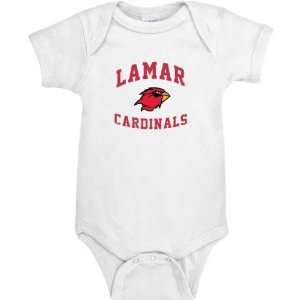    Lamar Cardinals White Aptitude Baby Creeper