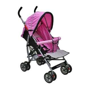  Dream on Me Lightweight Aluminum Stroller with Canopy Pink 
