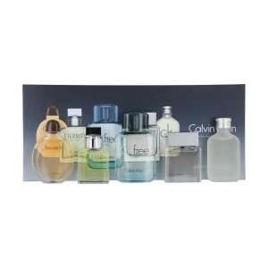   By Calvin Klein   Set 5 Piece Mens Mini Variety With Obses, .33 oz