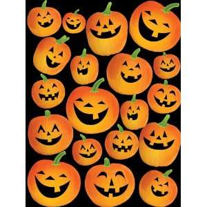  Halloween Jack O Lanterns Sticker Sheets 