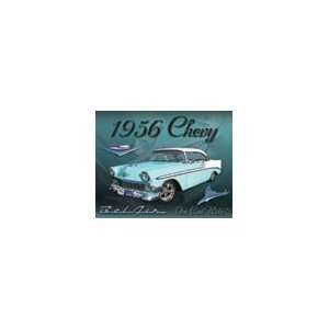  Tin Sign #1607   1956 Chevy Bel Air 