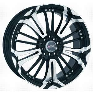  16X7 XXR 001 5 100/5 114.3 +38 MACHINED/BLACK Automotive