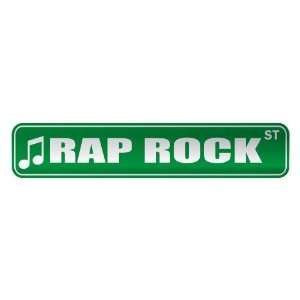   RAP ROCK ST  STREET SIGN MUSIC