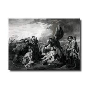  The Death Of General Wolfe 172759 1759 Engraved By 