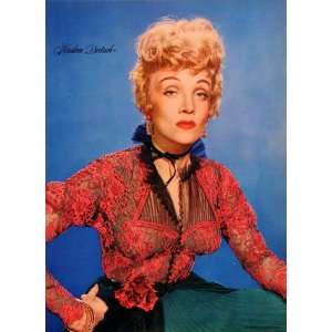   Marlene Dietrich Actress Paramount Pictures   Original Color Print