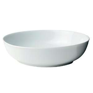   Classic White Porcelain Round Serving Bowl