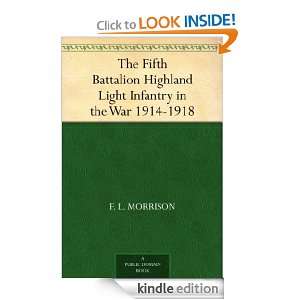   in the War 1914 1918 F. L. Morrison  Kindle Store