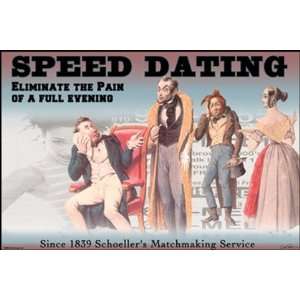  Speed Dating by Wilbur Pierce 18x12