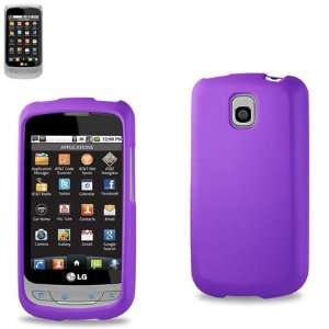  Rubberized Protector Cover 10 LG Thrive P506 PURPLE Cell 