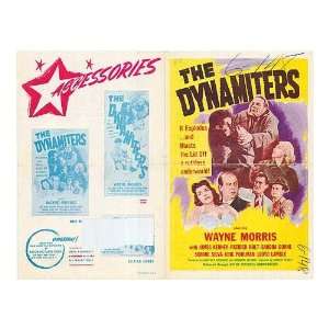    Dynamiters Original Movie Poster, 11 x 17 (1956)